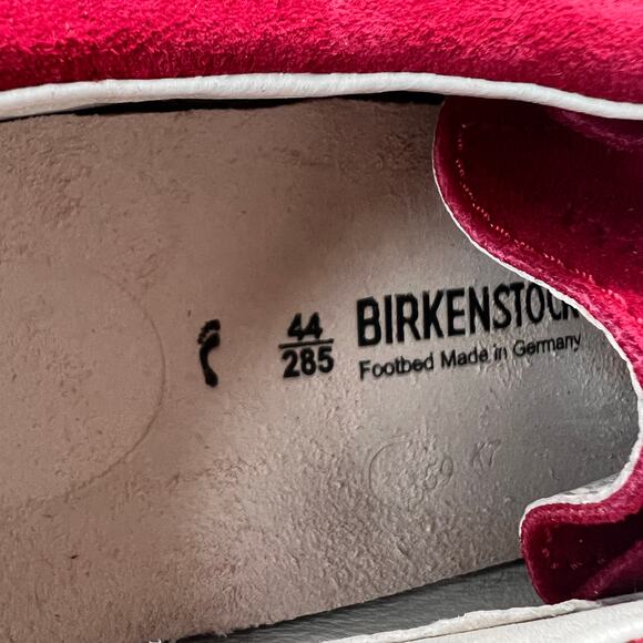 Birkenstock Pasadena High Suede Chukka Boot Dark Red Men 11/EU 44 NWB Narrow Fit - Picture 9 of 10